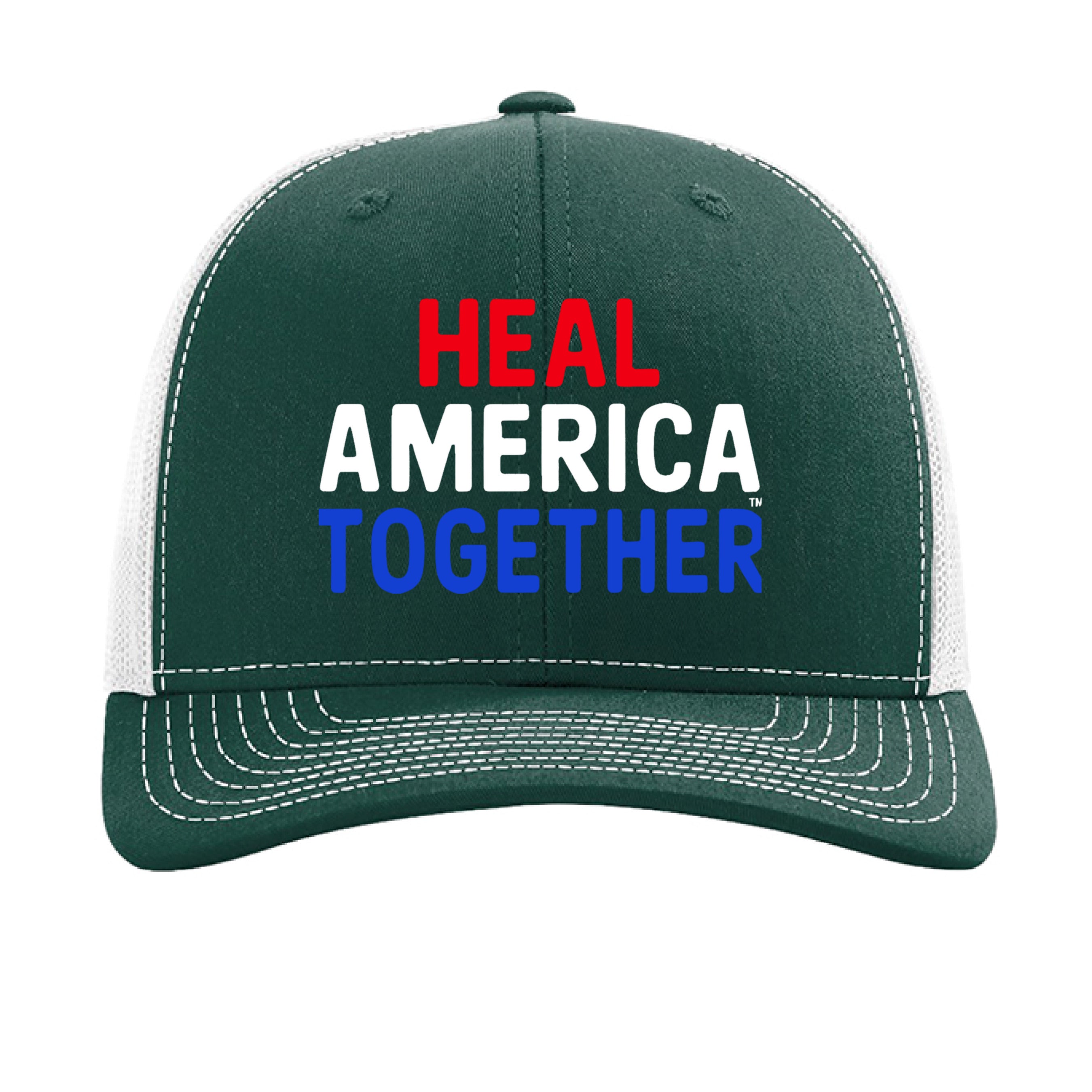 Dark Green/ White - FRONT