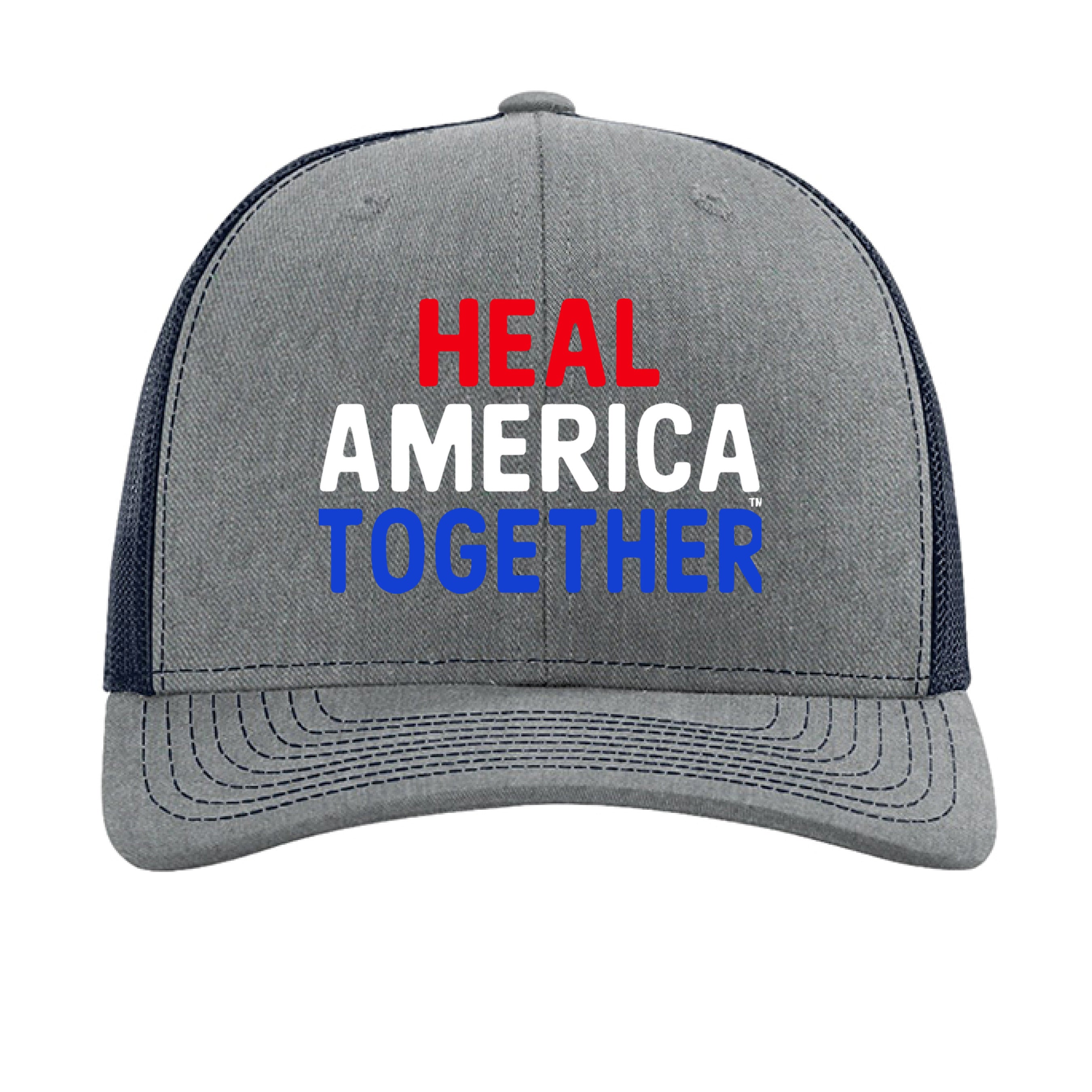 Heather Grey/ Navy - FRONT