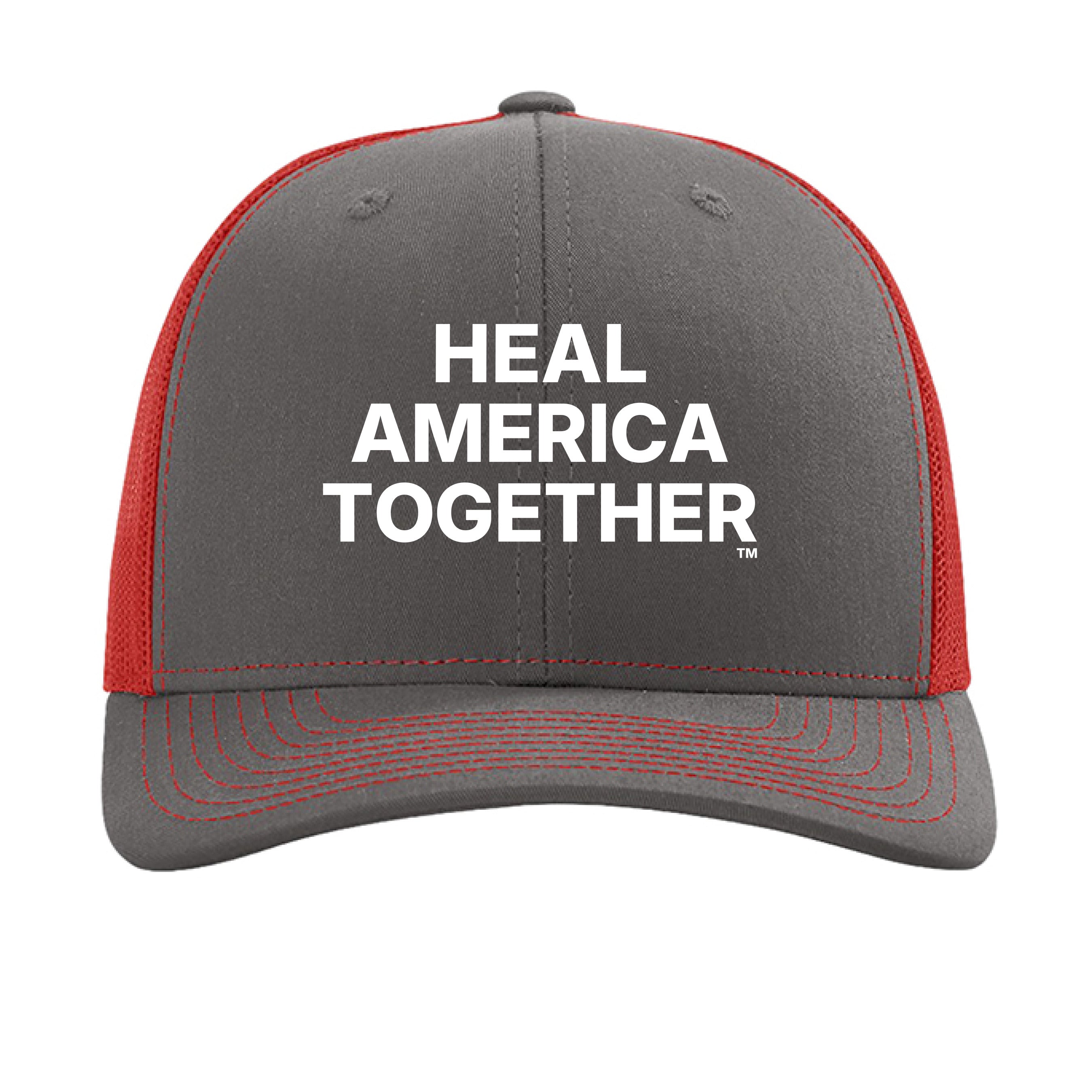 Charcoal/ Red - FRONT