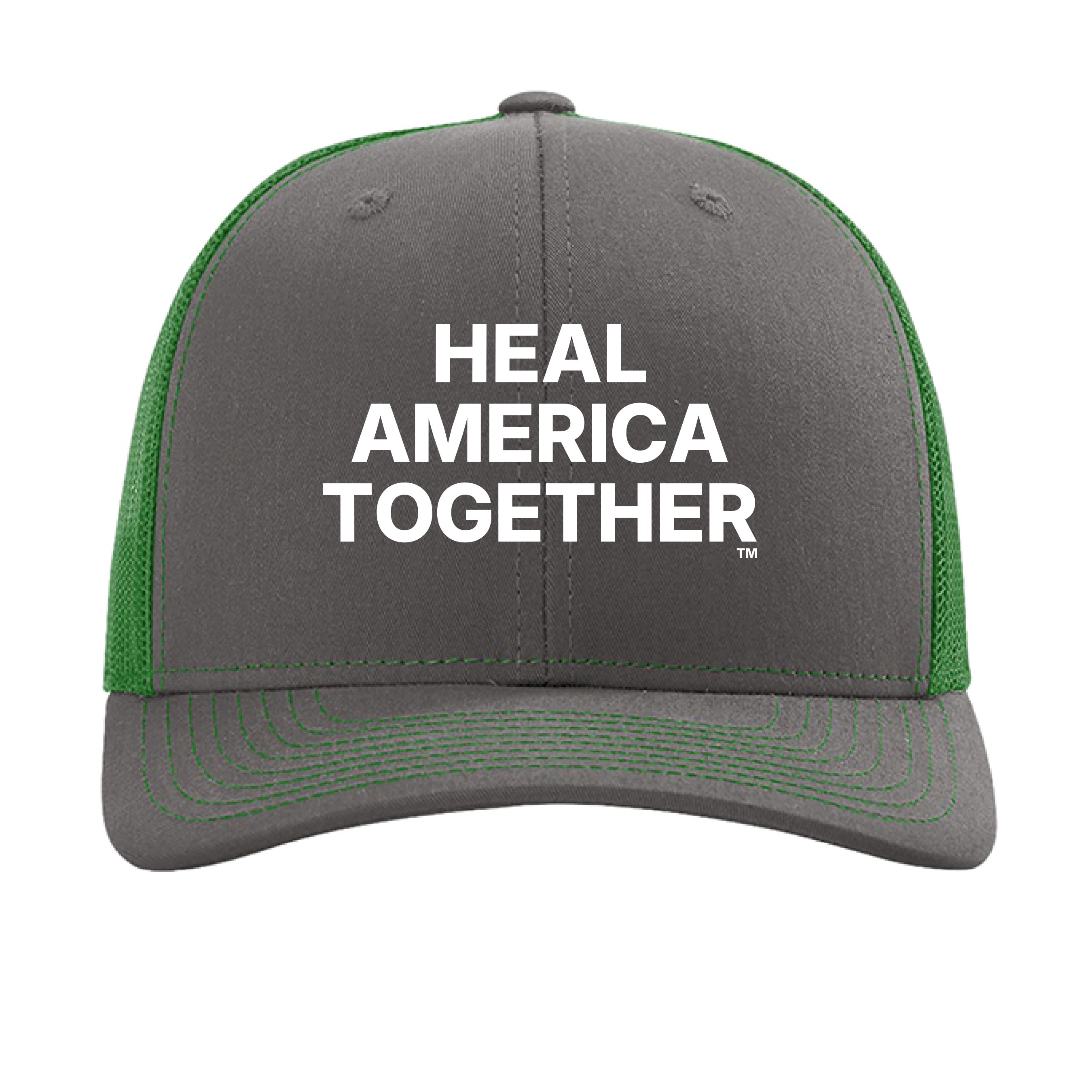 Charcoal/ Kelly - FRONT