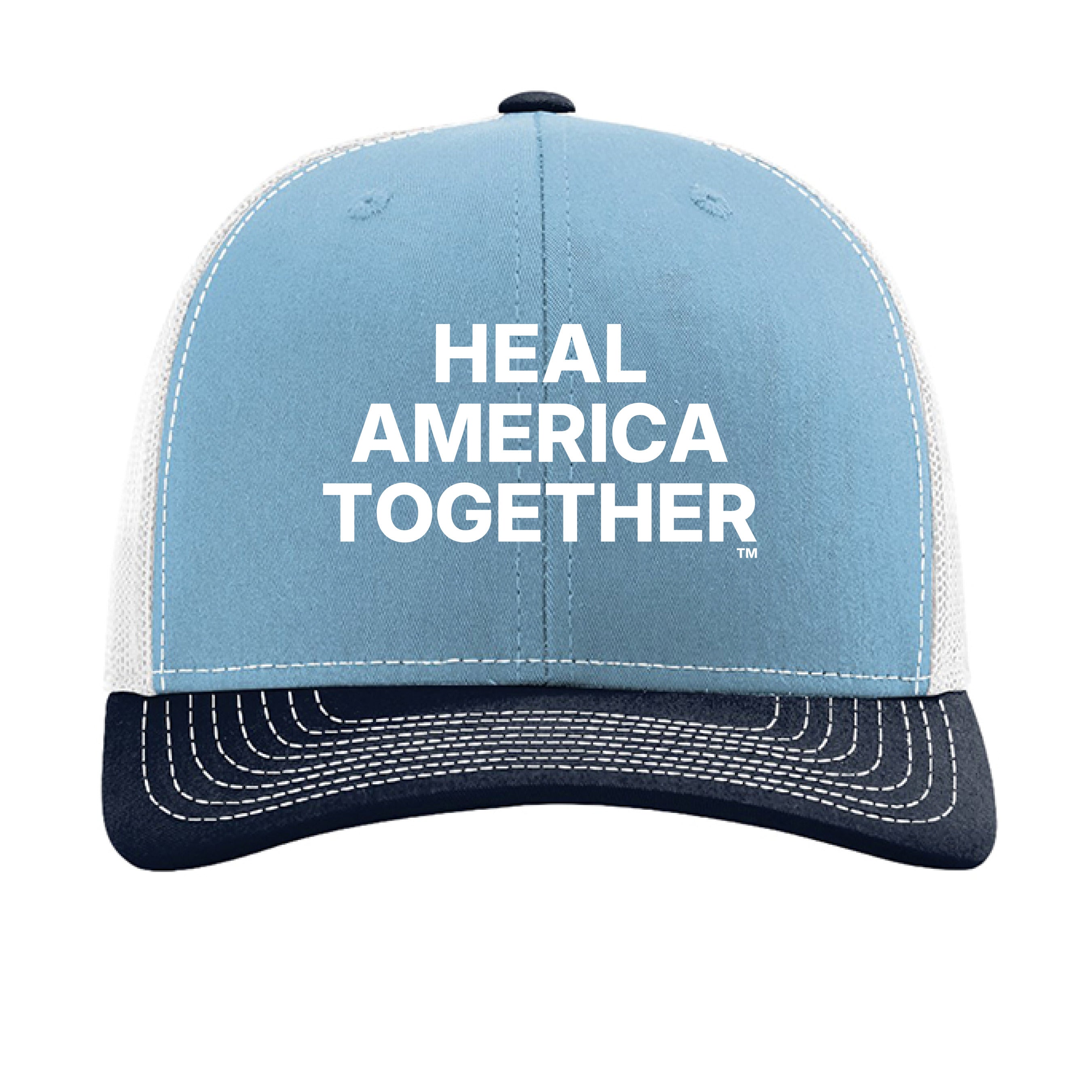 Columbia Blue/ White/ Navy - FRONT