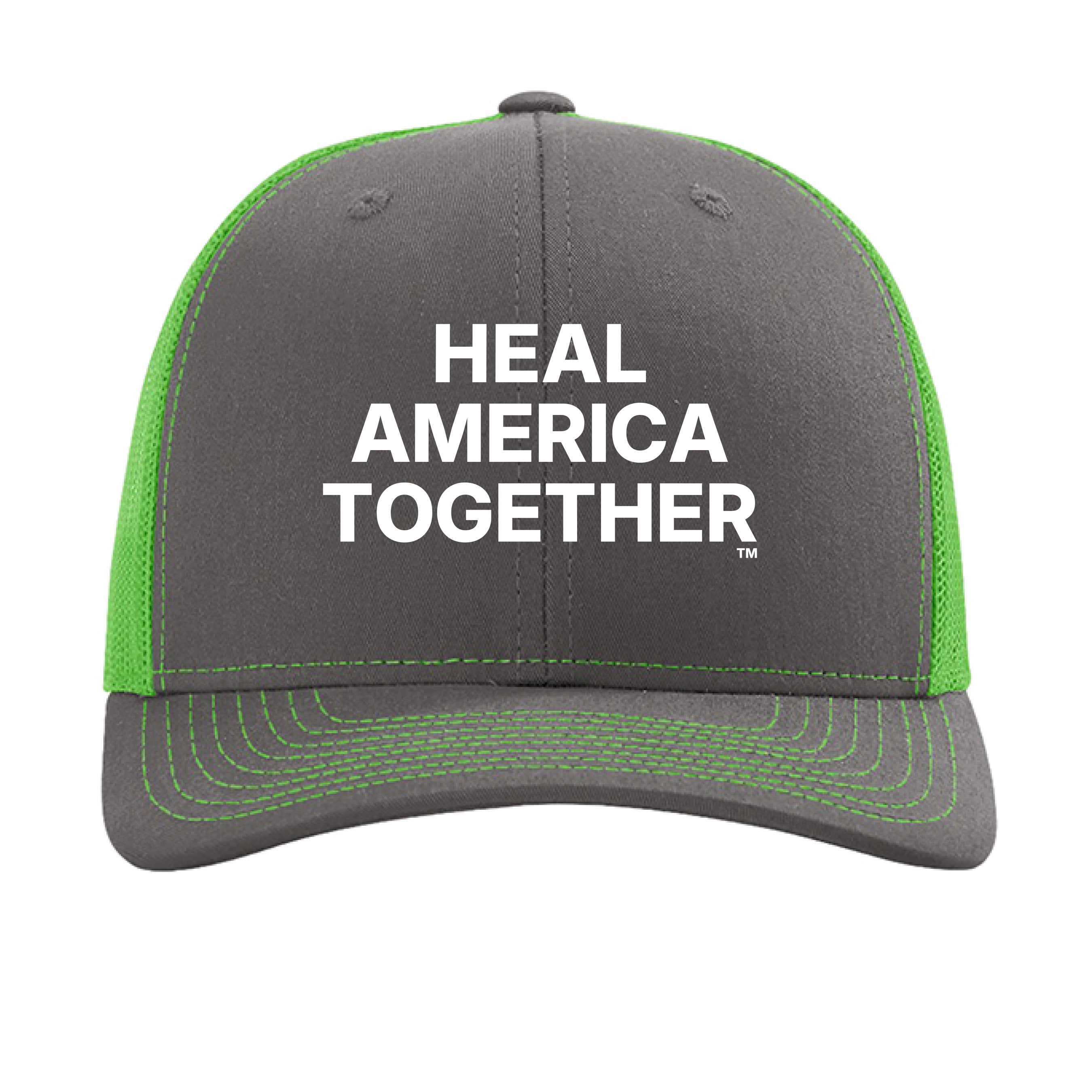 Charcoal/ Neon Green - FRONT