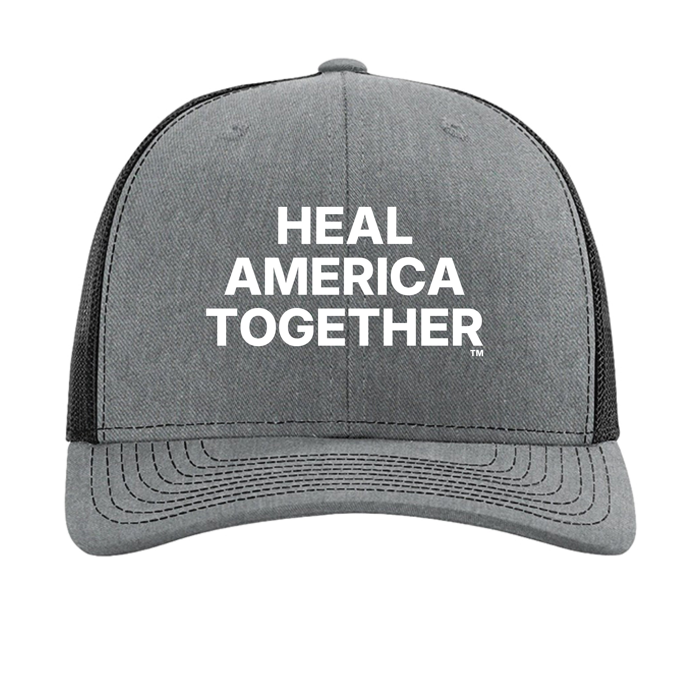 Heather Grey/ Black - FRONT