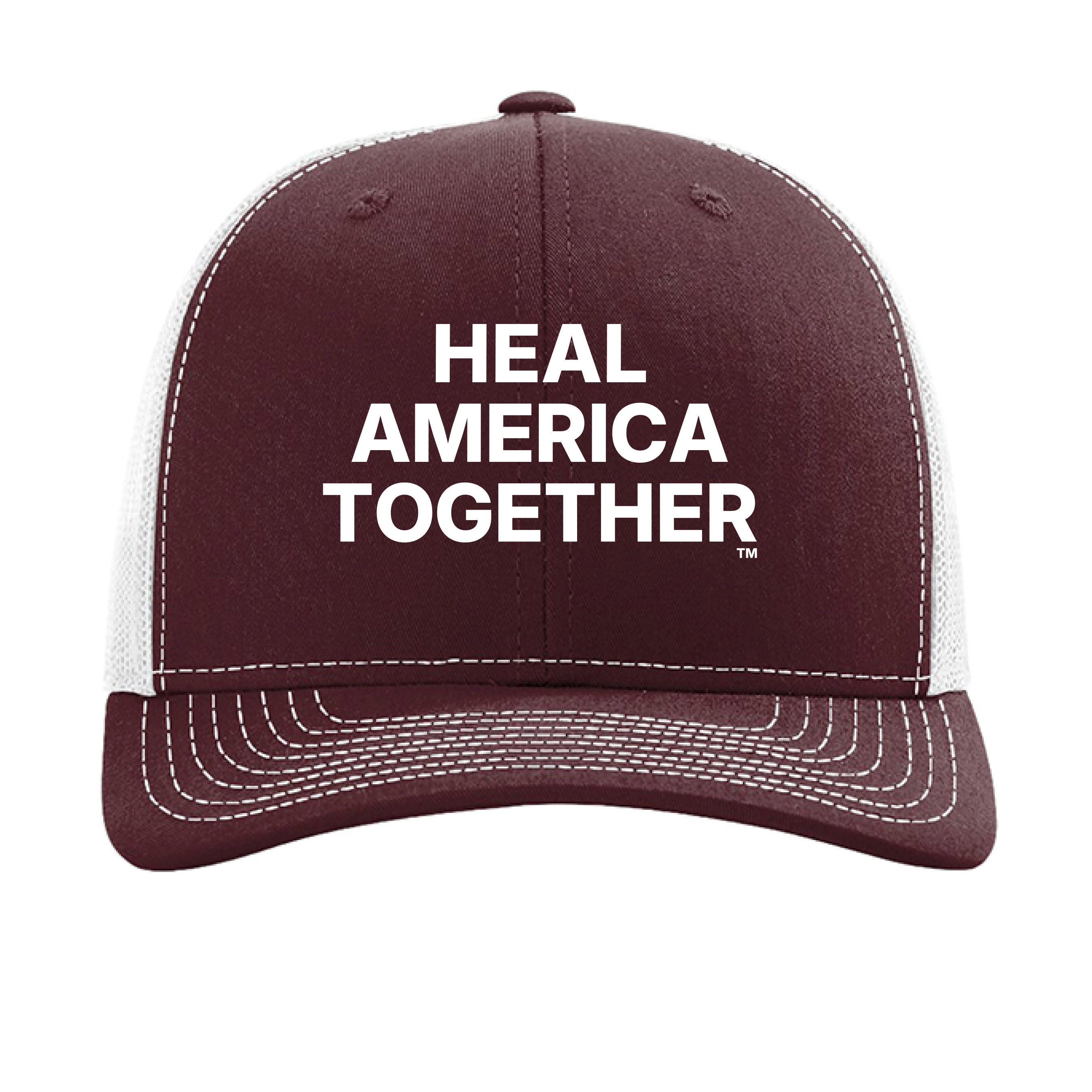 Maroon/ White - FRONT