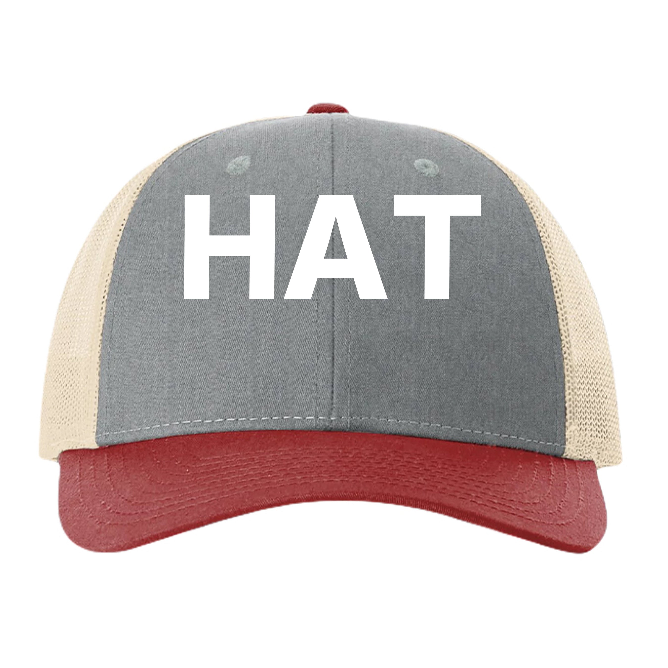 Heather Grey/ Birch/ Cardinal - FRONT