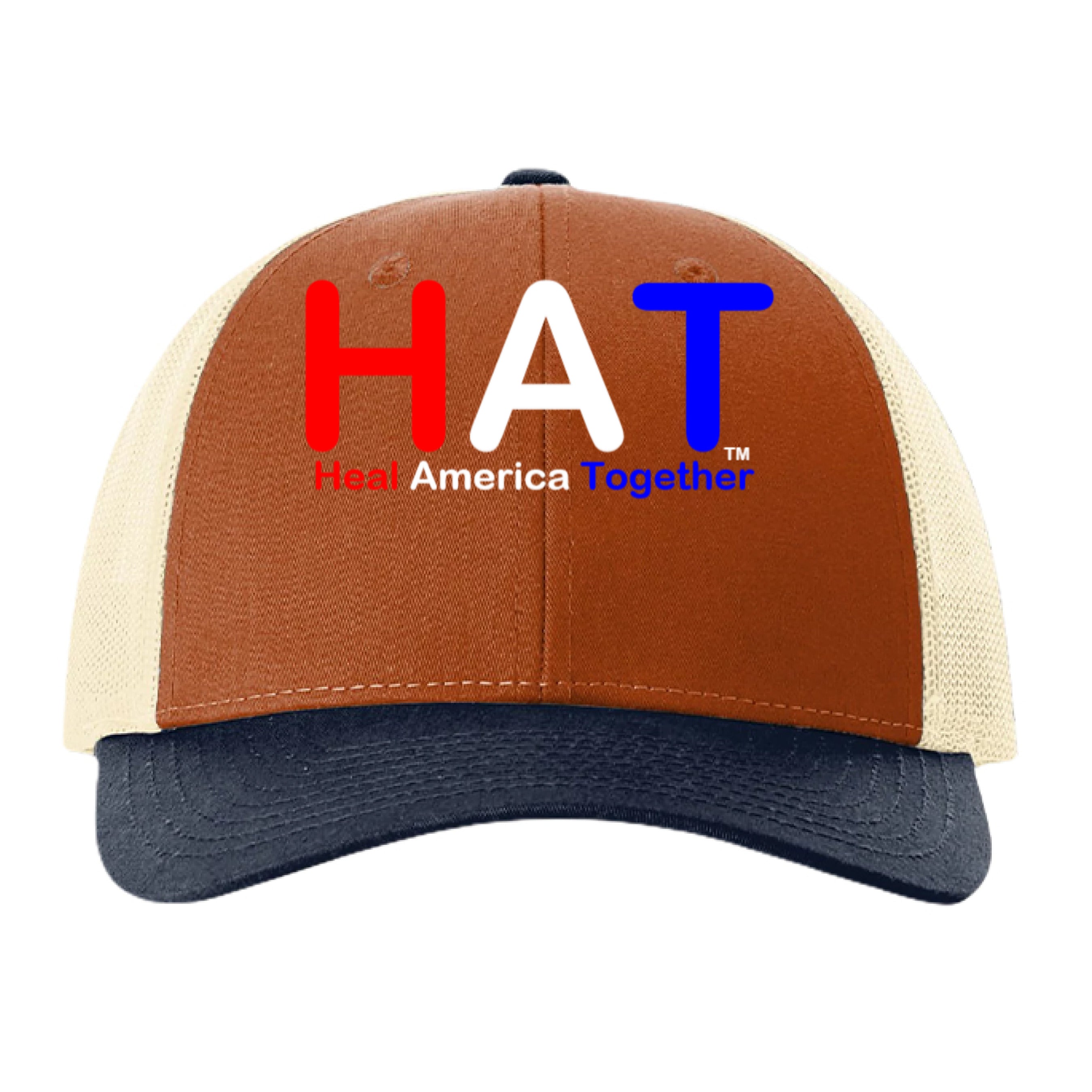 Dark Orange/ Birch/ Navy - FRONT