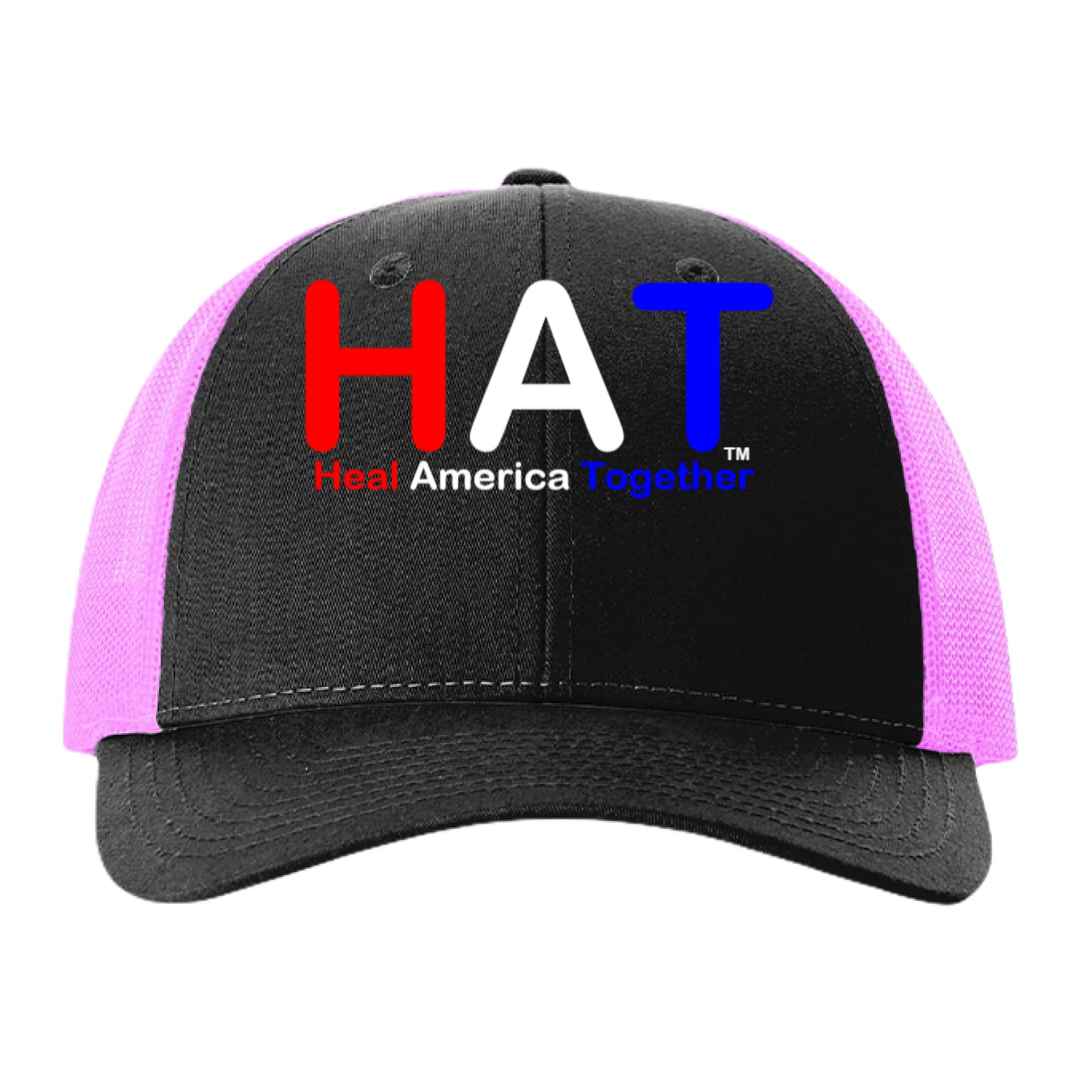 Black/ Neon Pink - FRONT