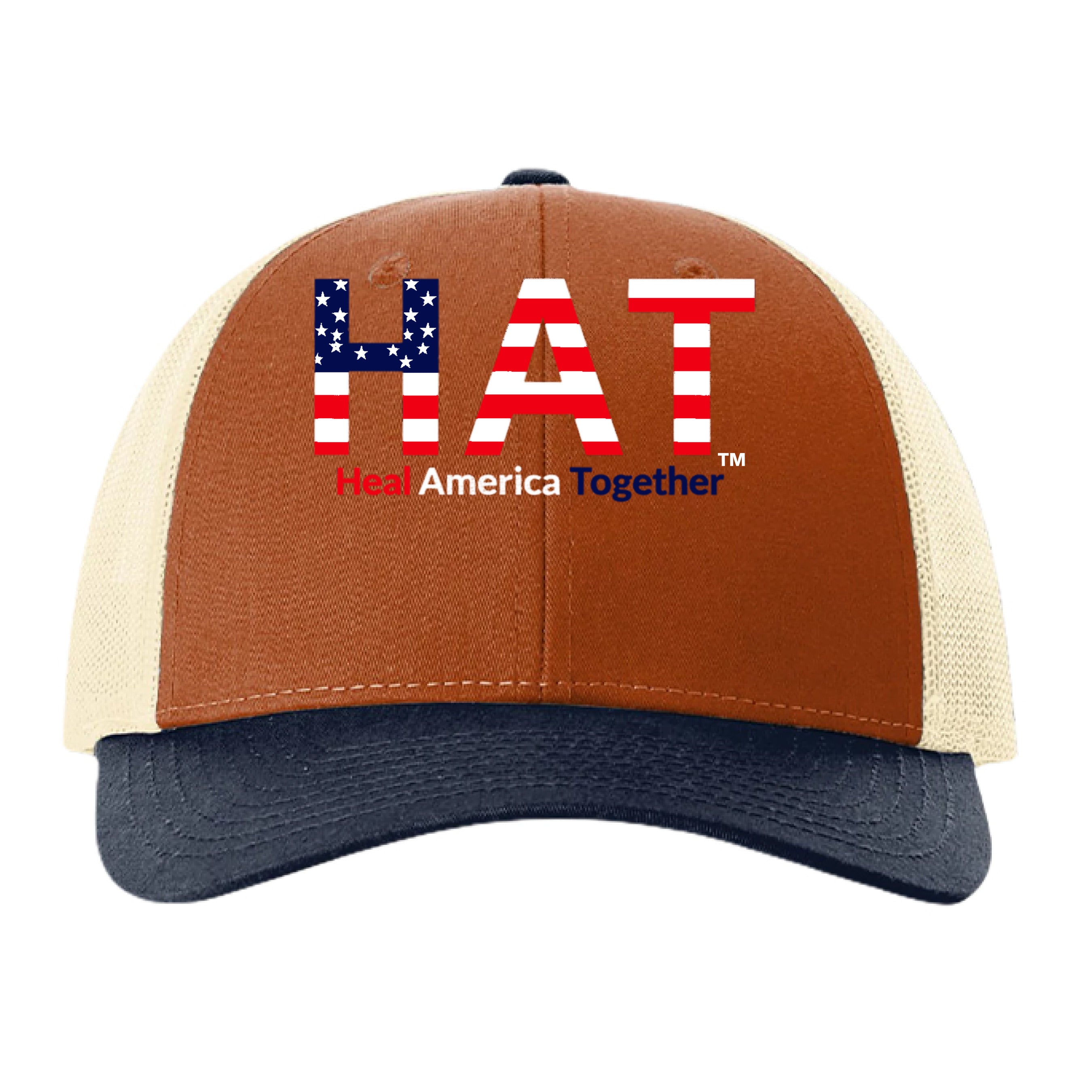 Dark Orange/ Birch/ Navy - FRONT