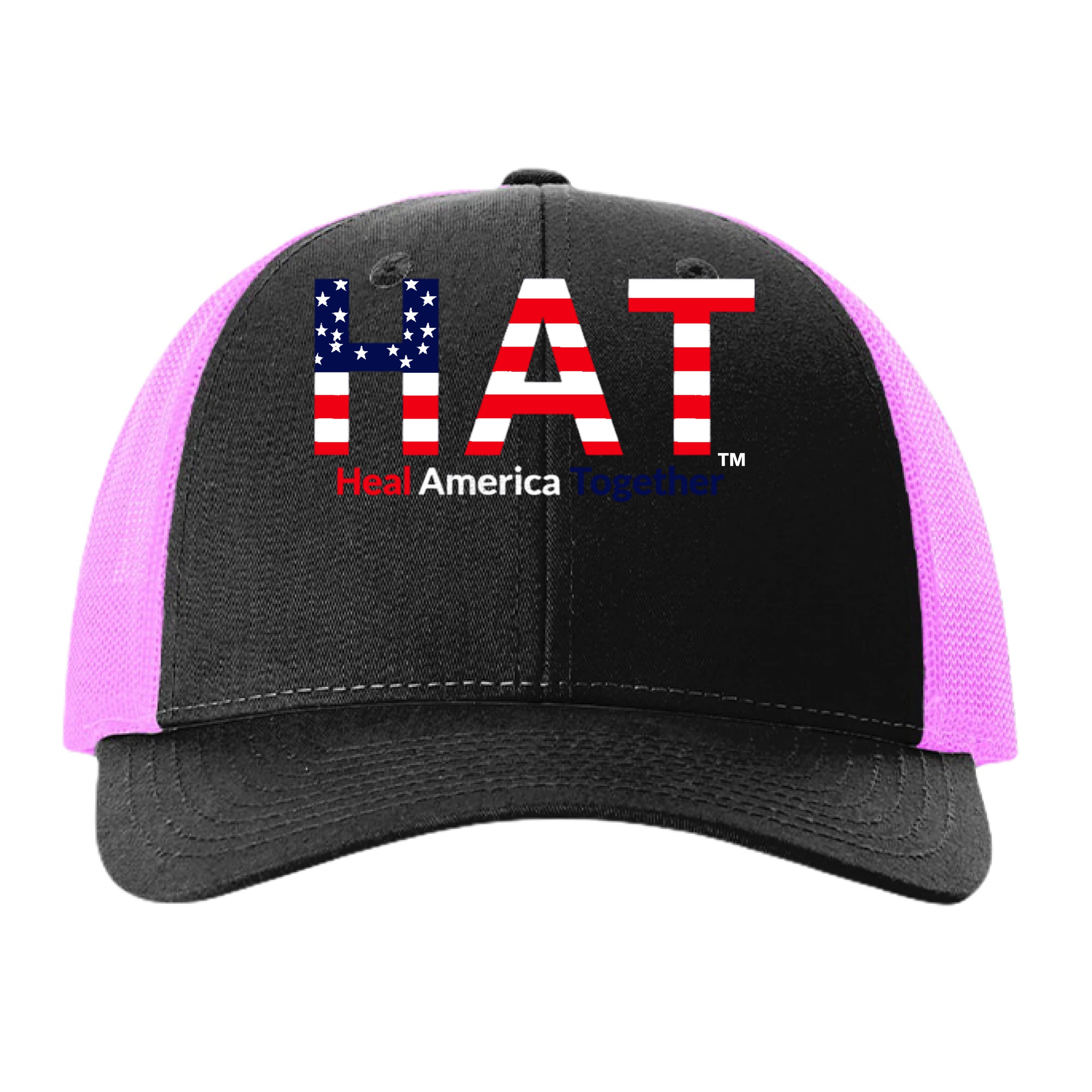 Black/ Neon Pink - FRONT