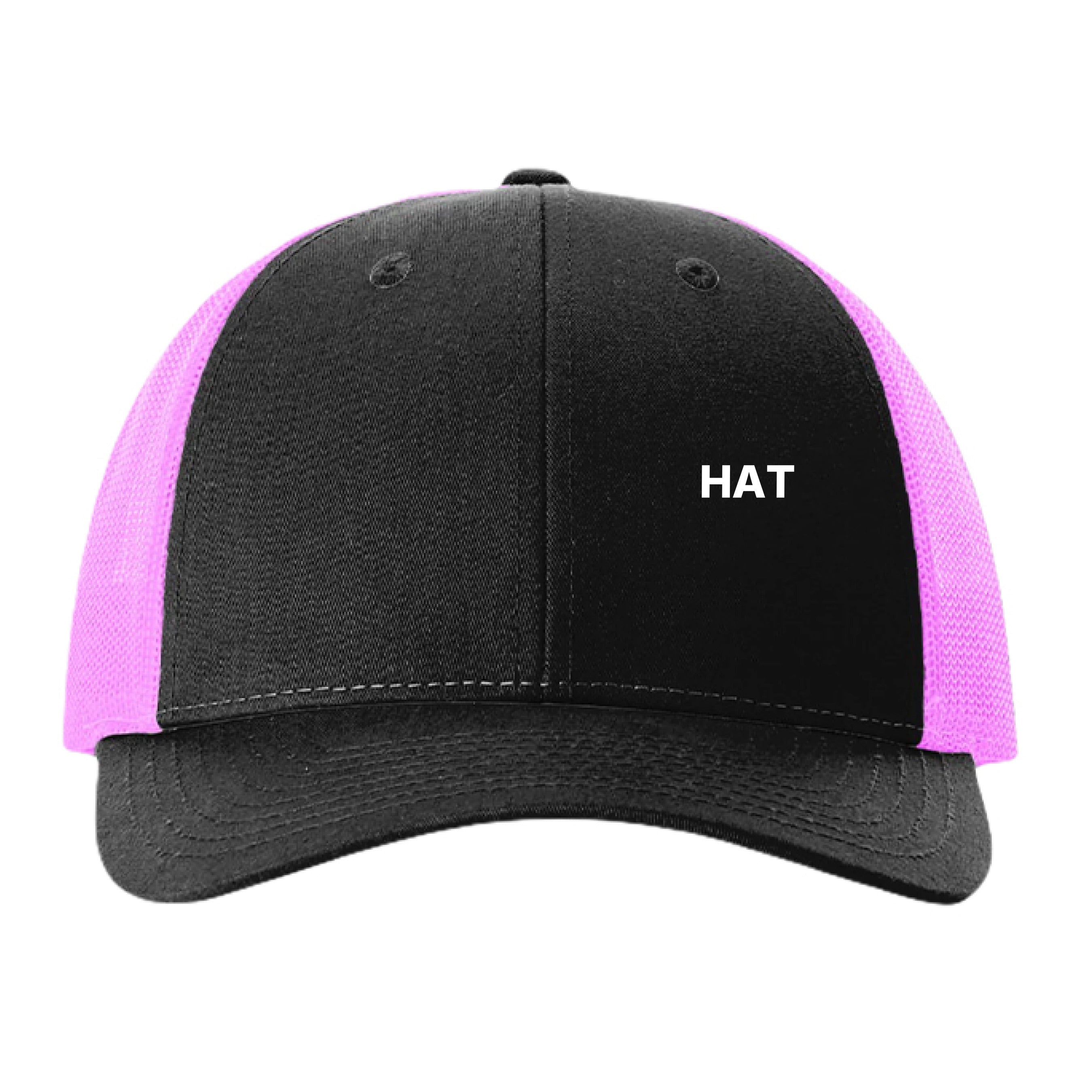 Black/ Neon Pink - FRONT