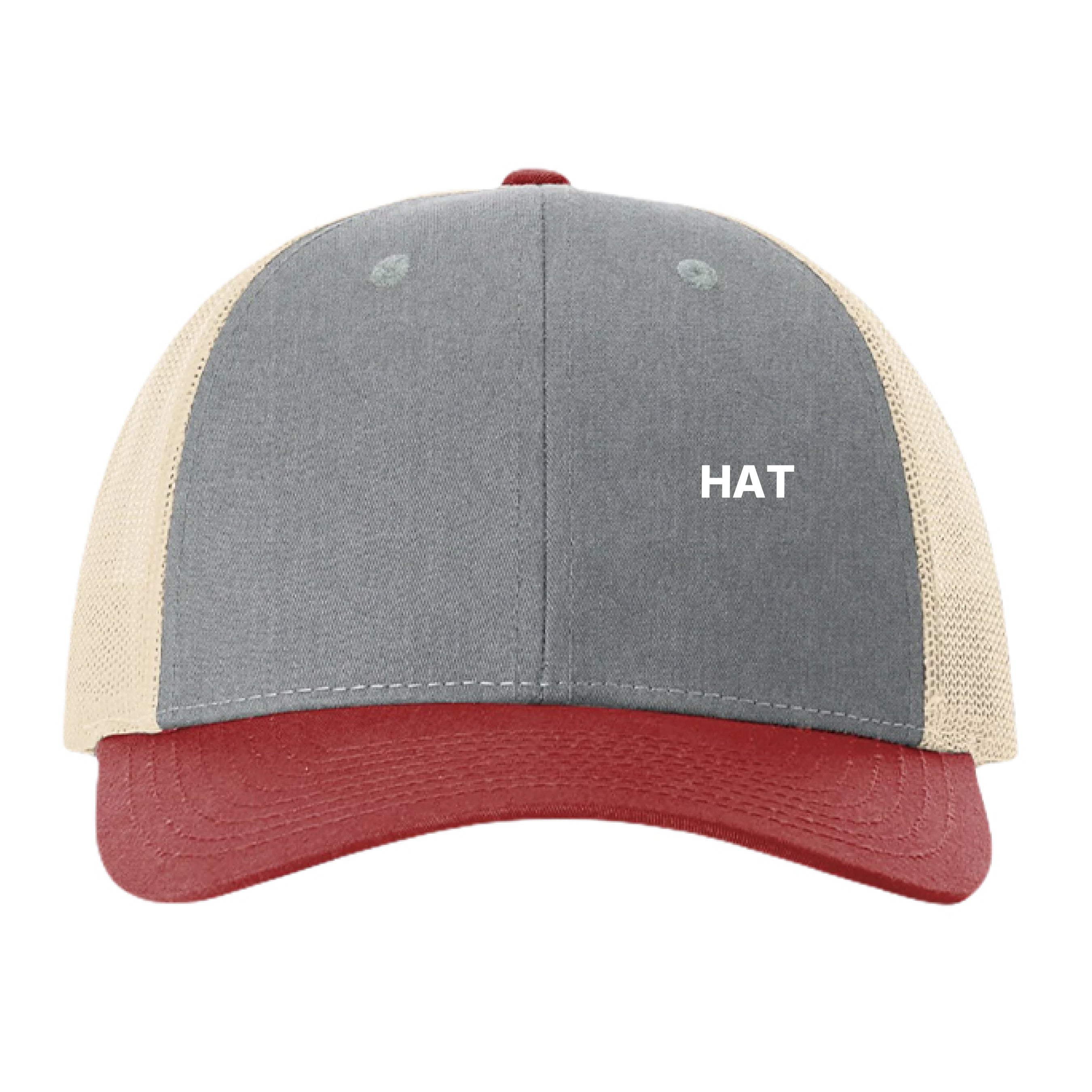 Heather Grey/ Birch/ Cardinal - FRONT
