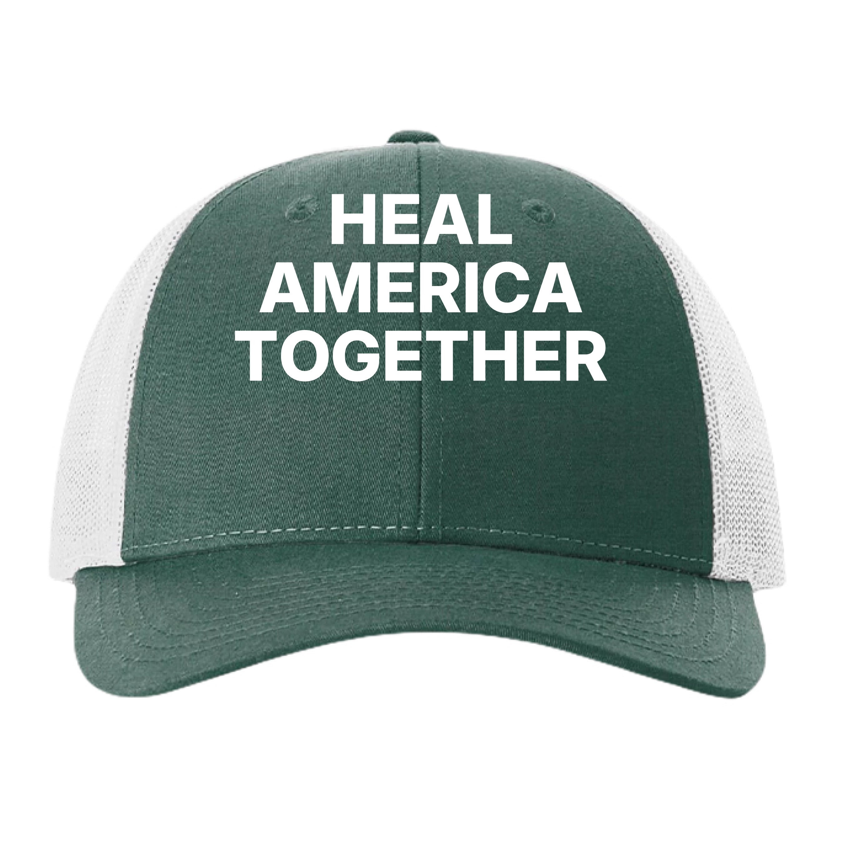 Heather Dark Green/ Silver - FRONT