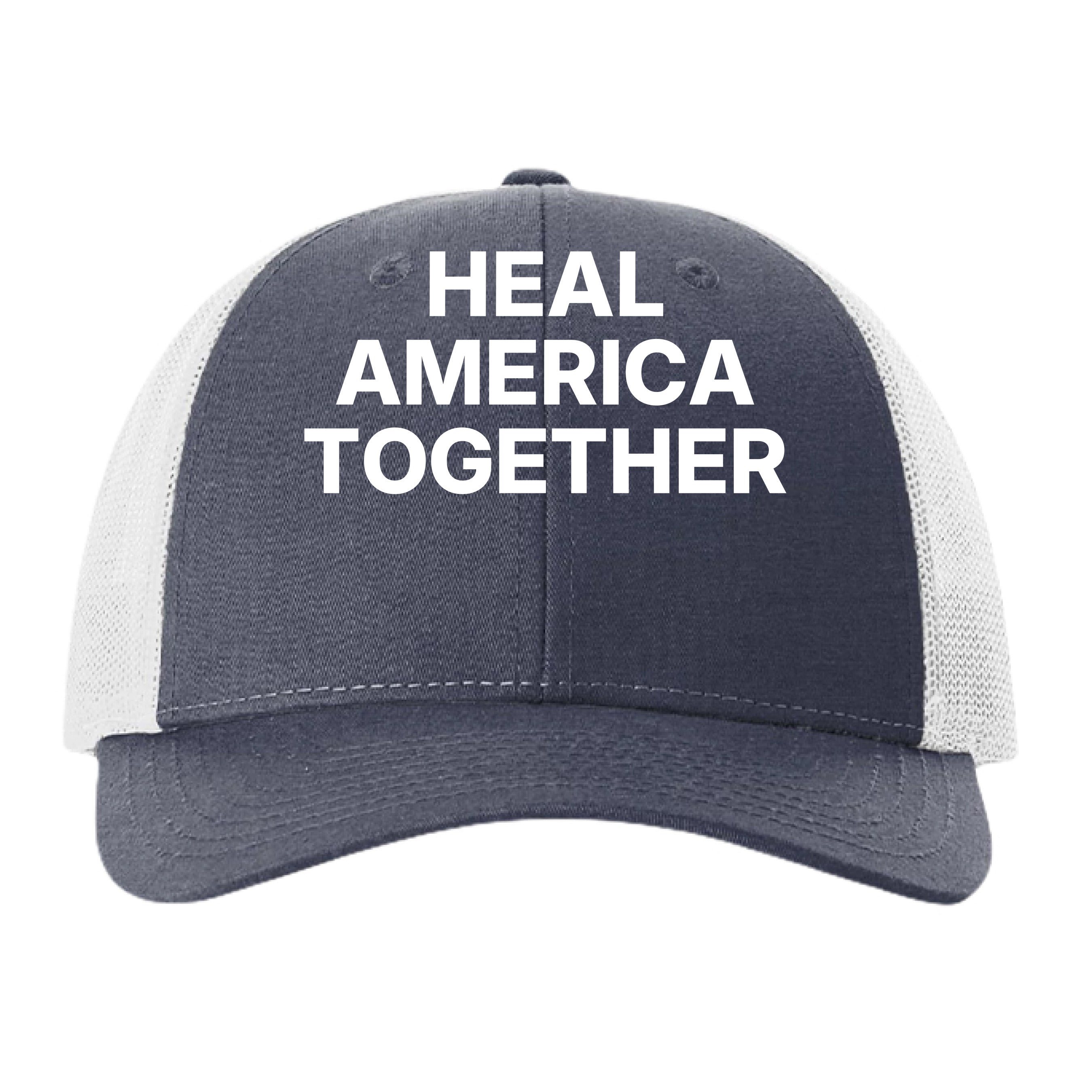 Heather Navy/ Silver - FRONT