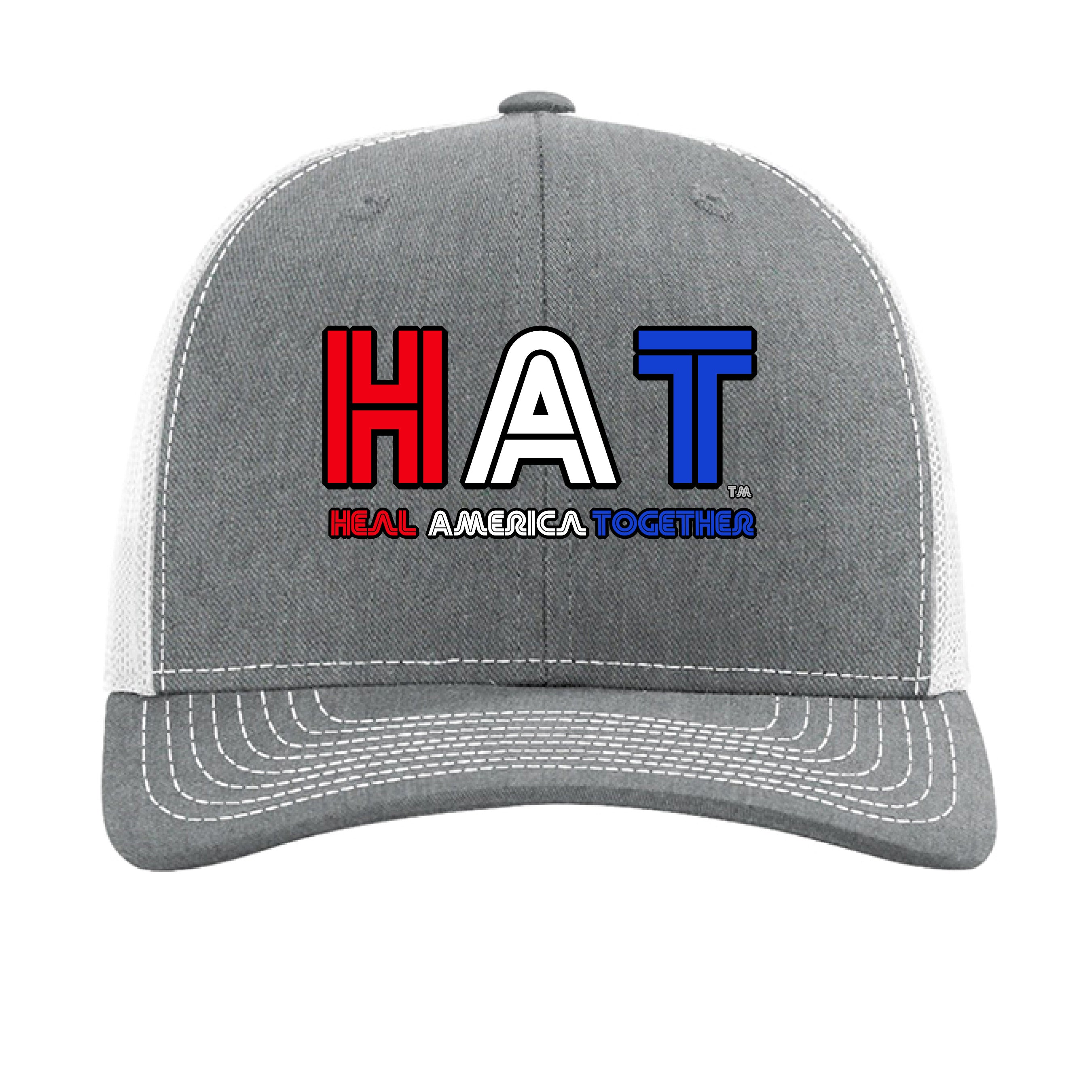 Heather Grey/ White - FRONT