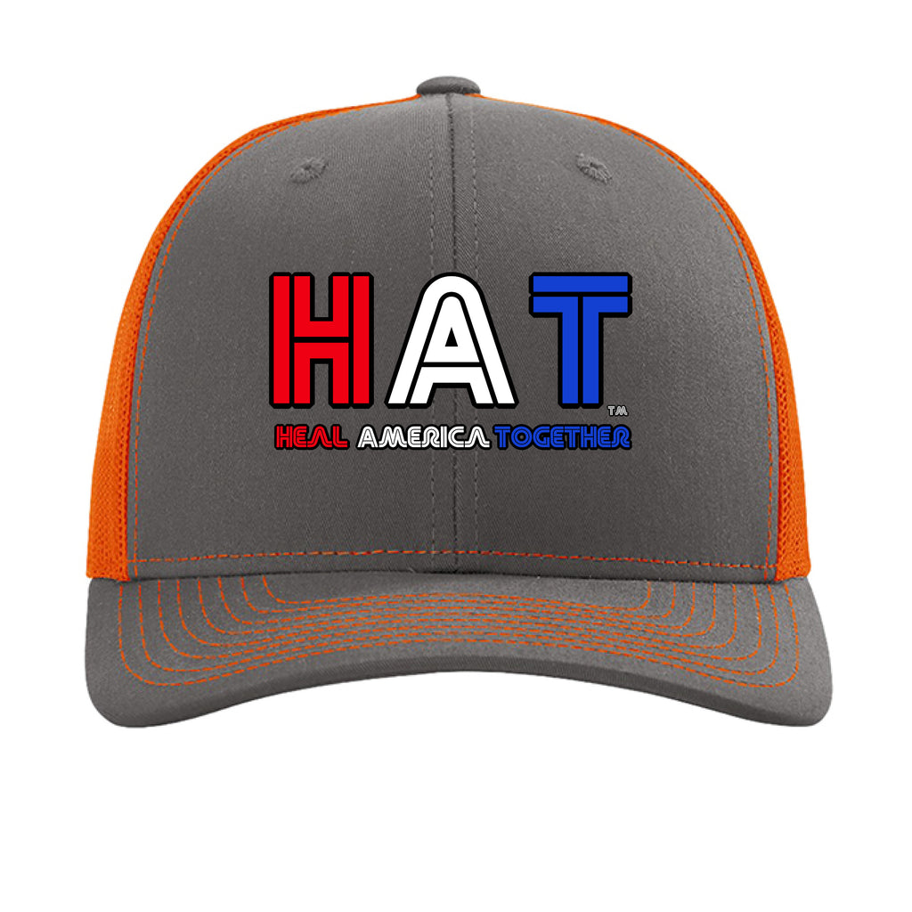 Charcoal/ Orange - FRONT