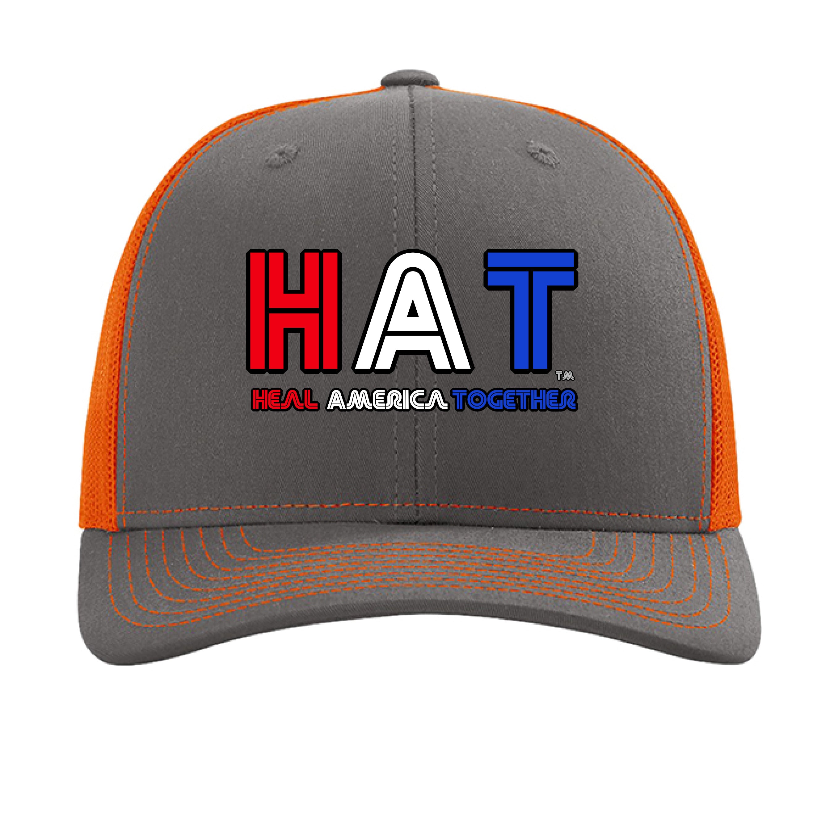 Charcoal/ Orange - FRONT