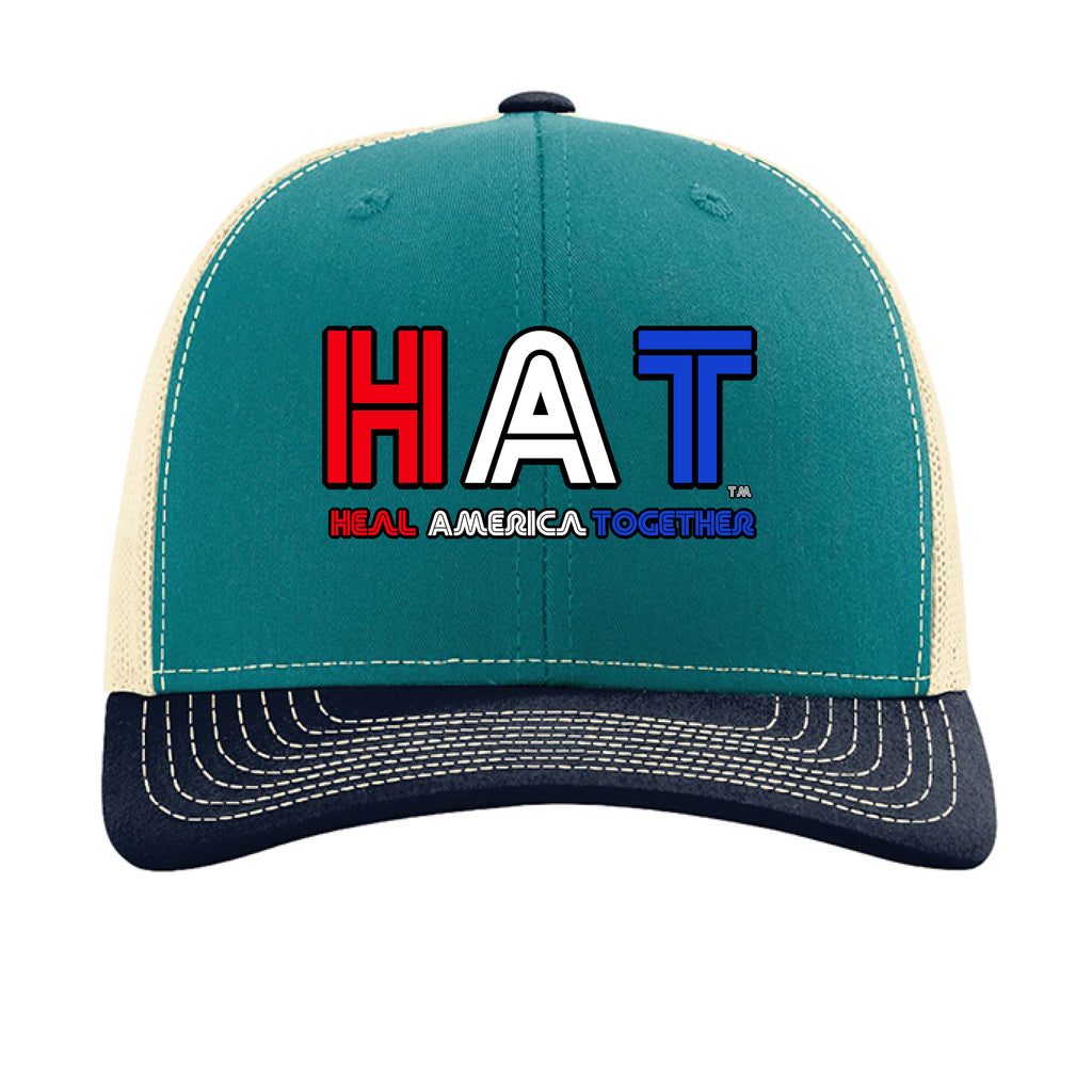 Blue Teal/ Birch/ Navy - FRONT