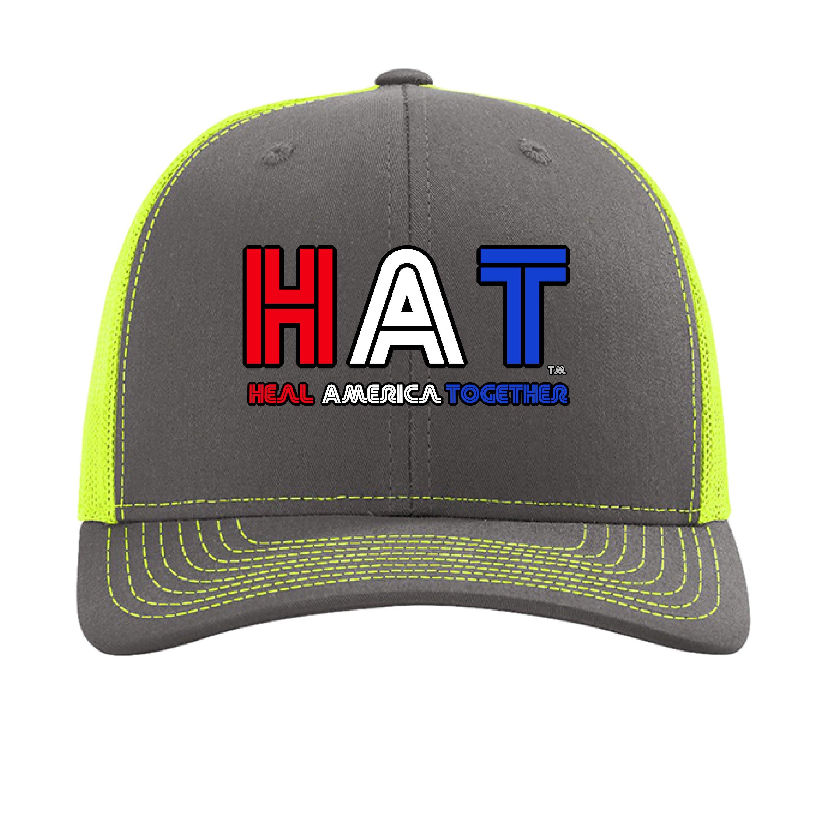 Charcoal/ Neon Yellow - FRONT