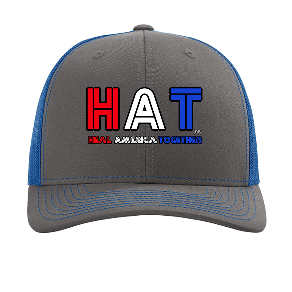 Charcoal/ Royal - FRONT