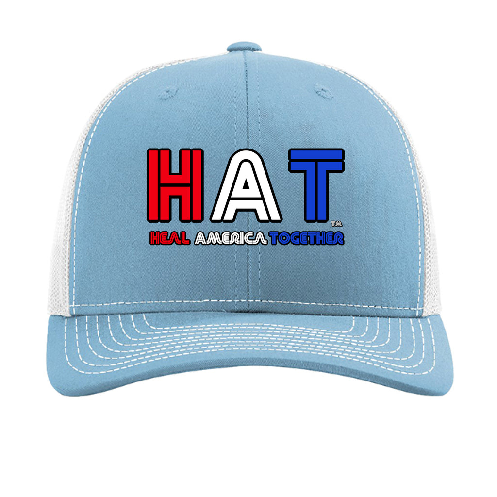 Columbia Blue/ White - FRONT