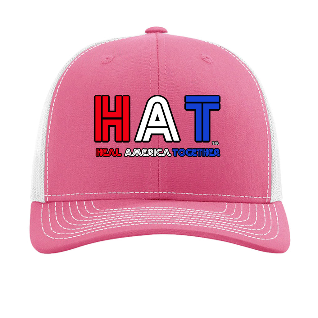 Hot Pink/ White - FRONT