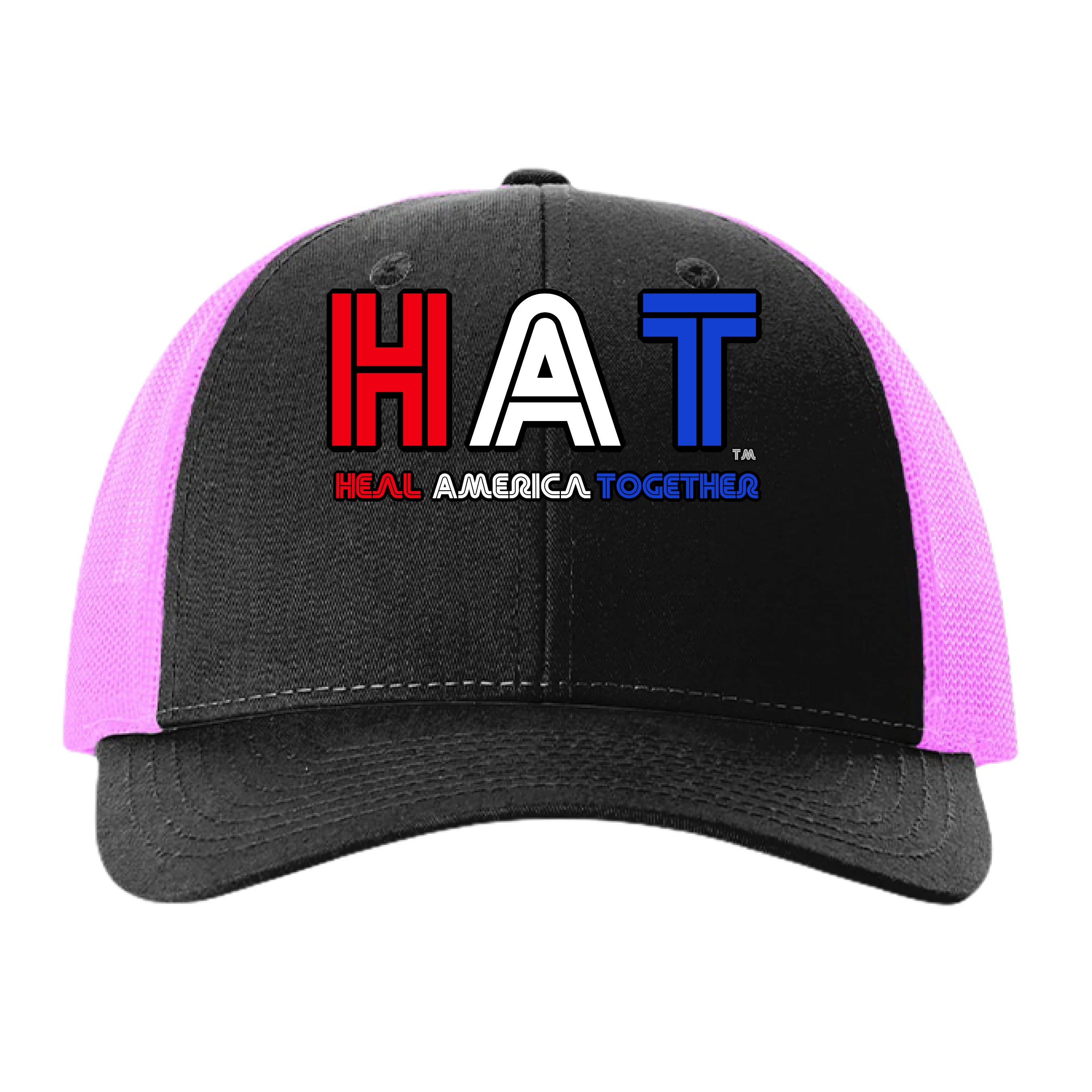 Black/ Neon Pink - FRONT